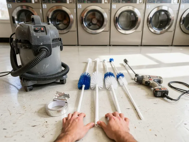 Commercial-grade dryer vent cleaning by San Fernando Dryer Vent Cleaning in San Fernando