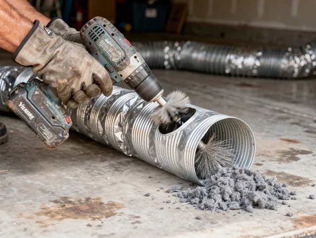 Professional duct cleaning by San Fernando Dryer Vent Cleaning in San Fernando