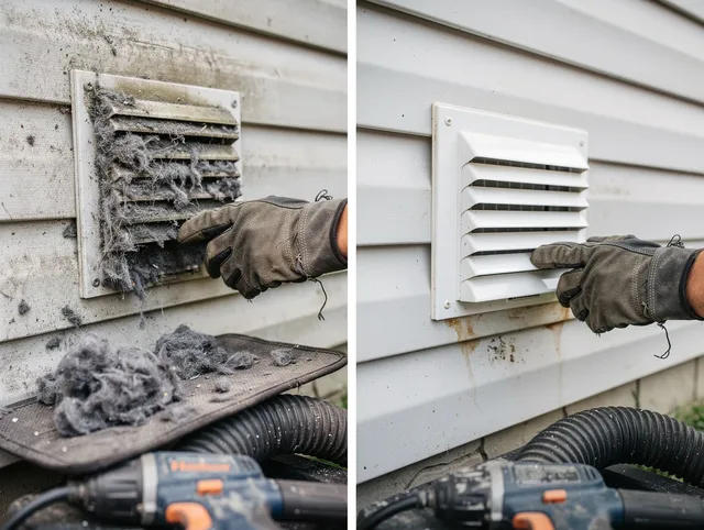 Residential dryer vent cleaning by San Fernando Dryer Vent Cleaning in San Fernando